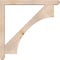 Ekena Millwork Westlake Craftsman Smooth Bracket w/ Offset Brace, Douglas Fir, 5 1/2"W x 46"D x 46"H BKT0604X46X46WTL04SDF - alternate 2